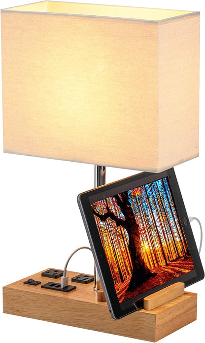 Desk Lamp with 3 USB Charging Ports