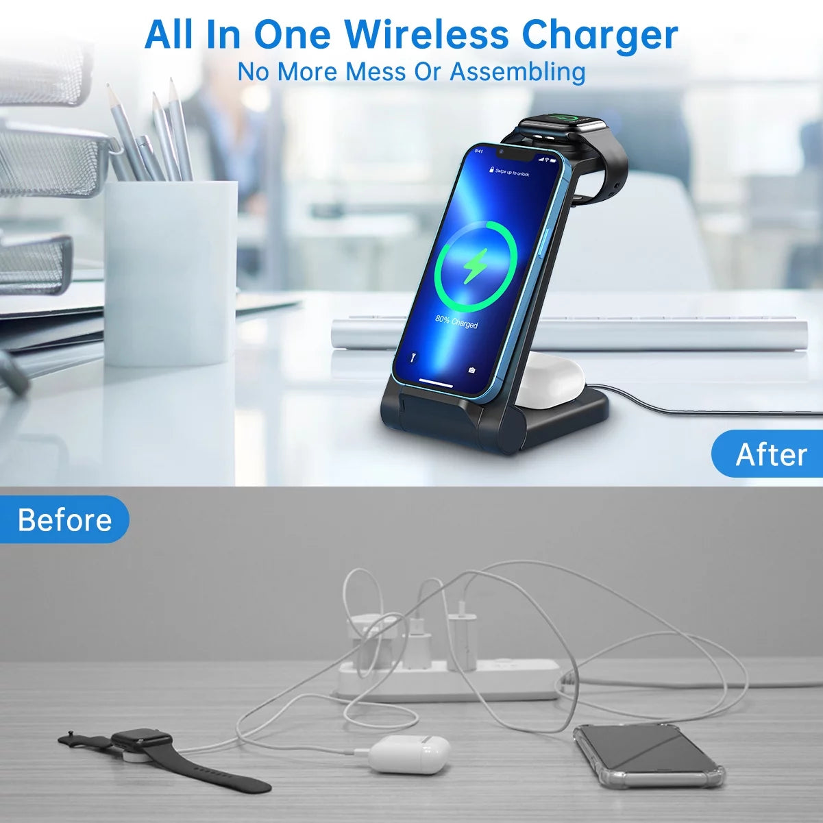 Wireless Charger Station