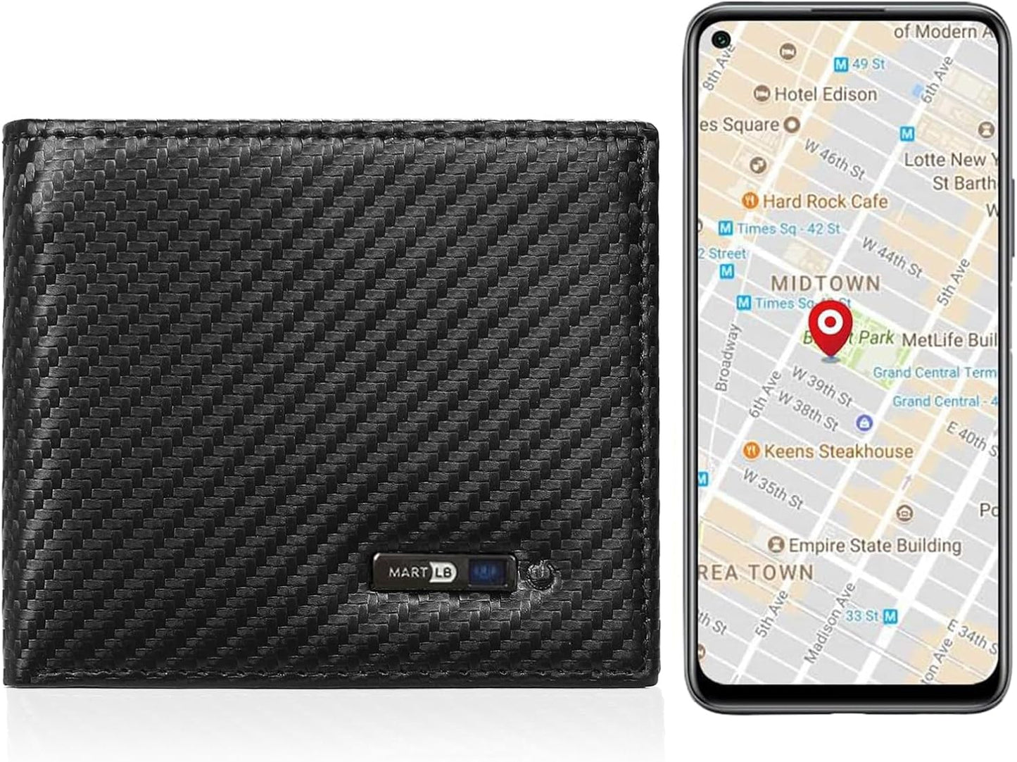 Anti-Lost Tracker Bluetooth Wallet 