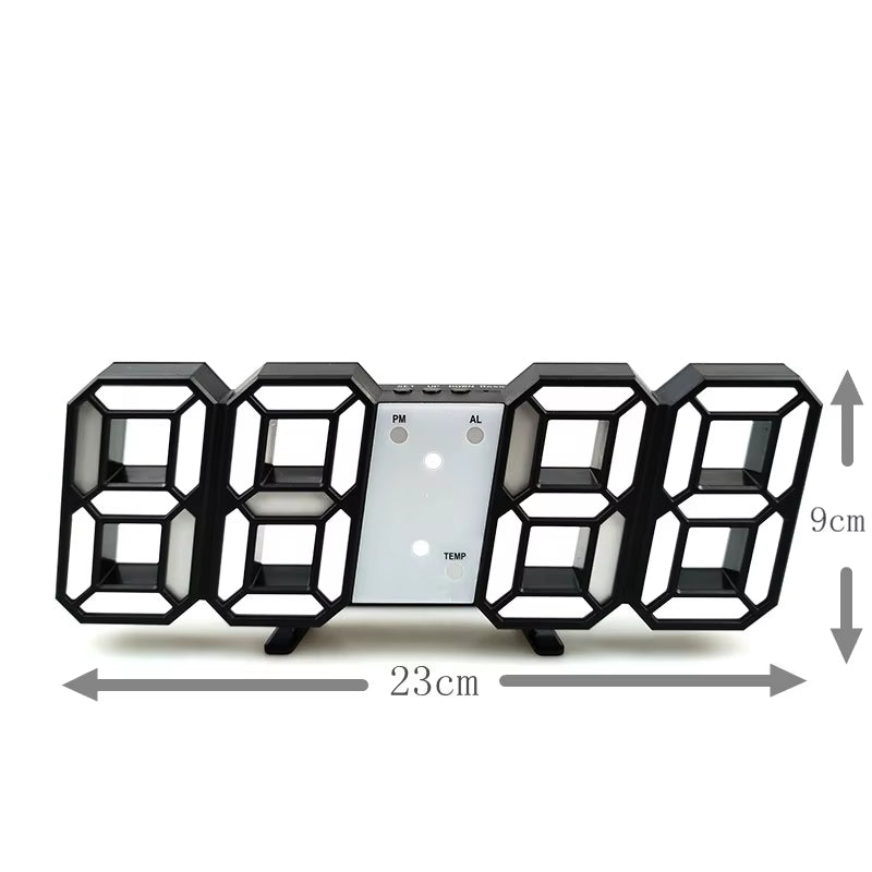 3D LED Digital Clock 