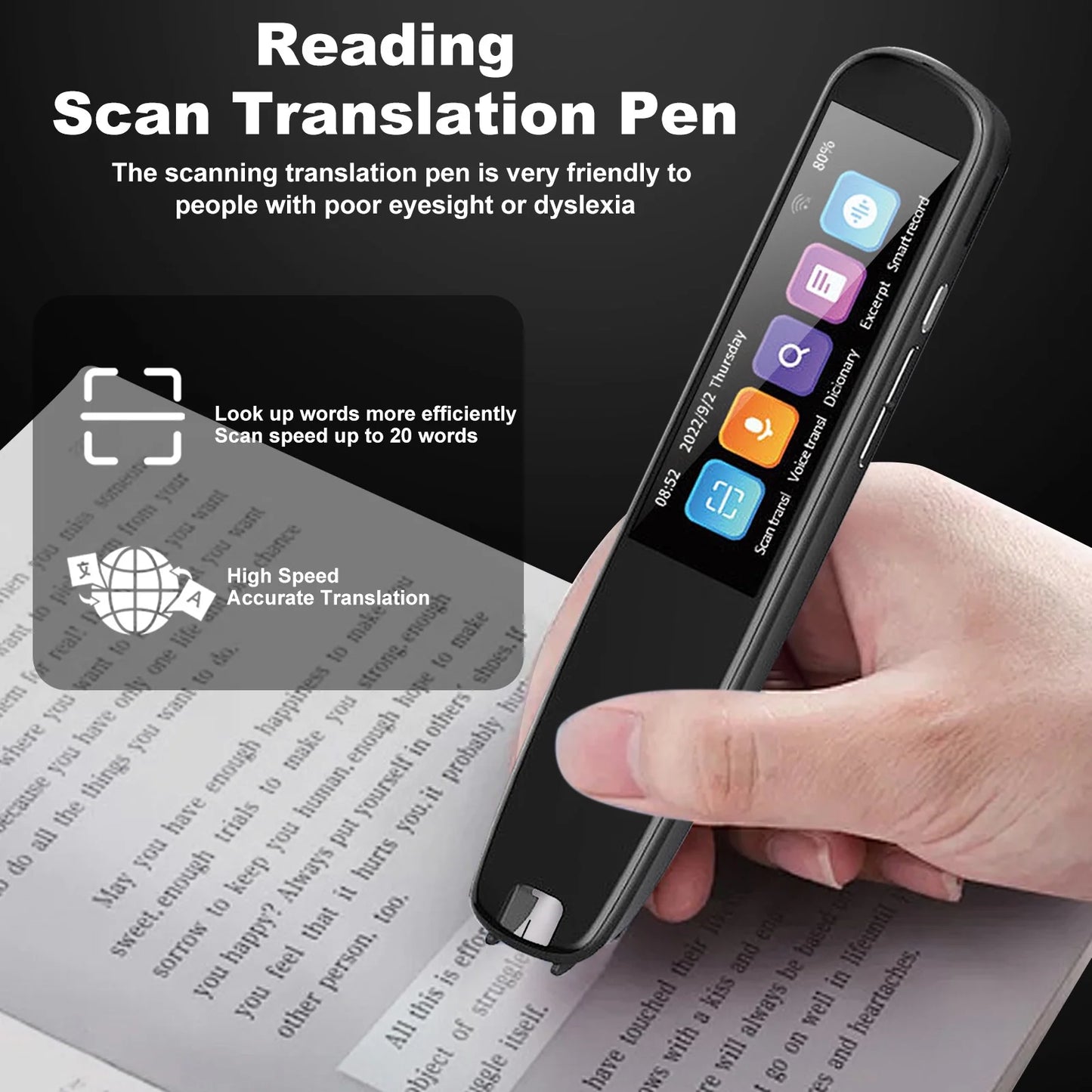 Translation Scanning Pen